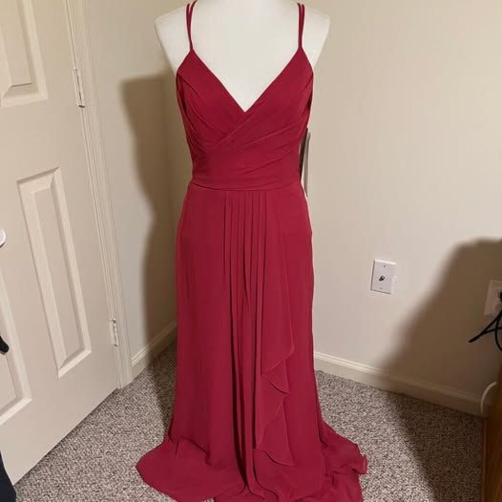 Hayley Paige Watermelon Dress Size 4